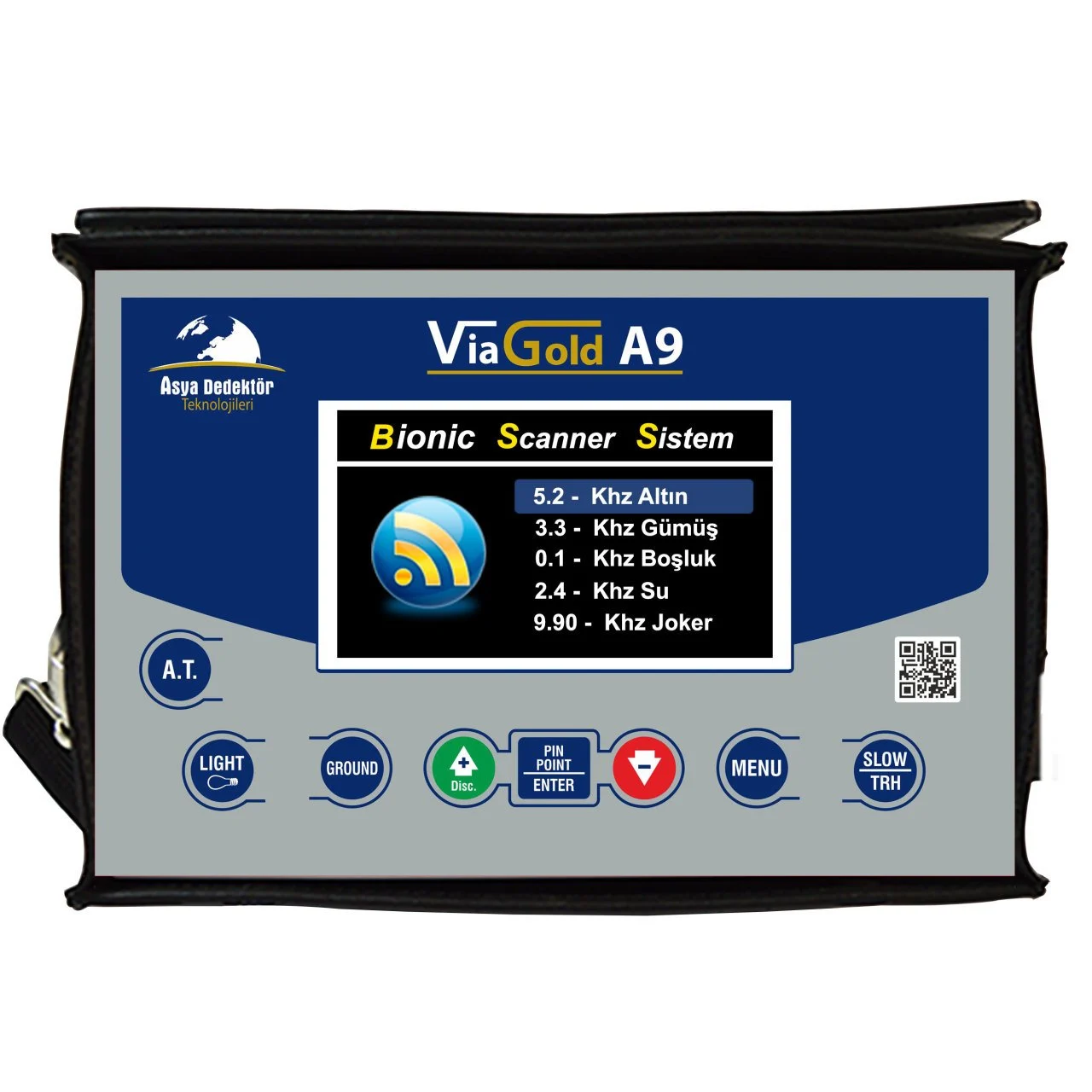 Via Gold A9 Detector with Display Features
